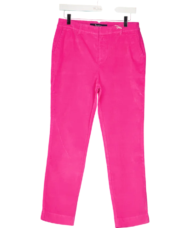 Boden Pink Wellington Corduroy Trousers UK 10