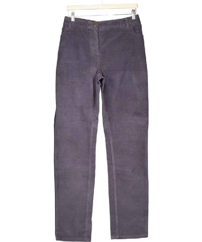 Boden Grey Corduroy Slim Trouser Long UK 22