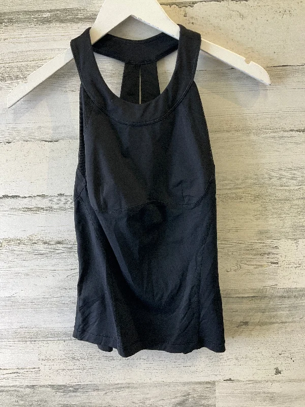 Athletic Tank Top By Lululemon In Black, Size: Xs