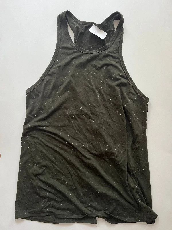 Athletic Tank Top By Lululemon In Green, Size: M