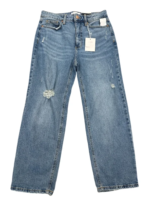 Jeans Cropped By Lc Lauren Conrad In Blue Denim, Size: 8