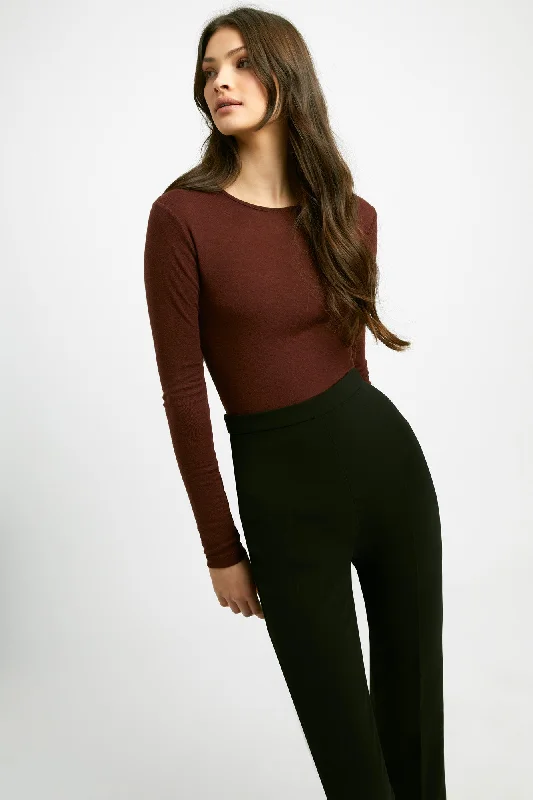 Long Sleeve Crew Neck Top