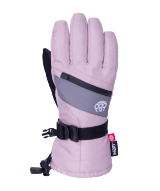 686 Girl's Heat Insulated Glove Dusty Mauve