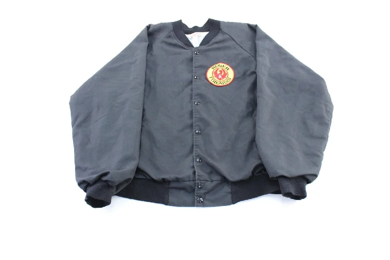 90's Ruger Firearms Embroidered Black Jacket