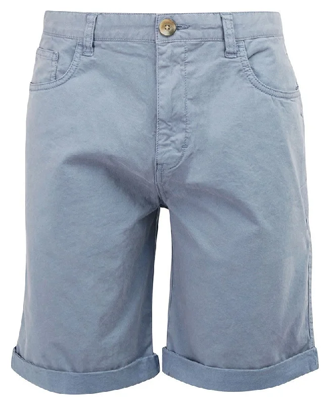 Overdyed Twill Short - Washed Blue