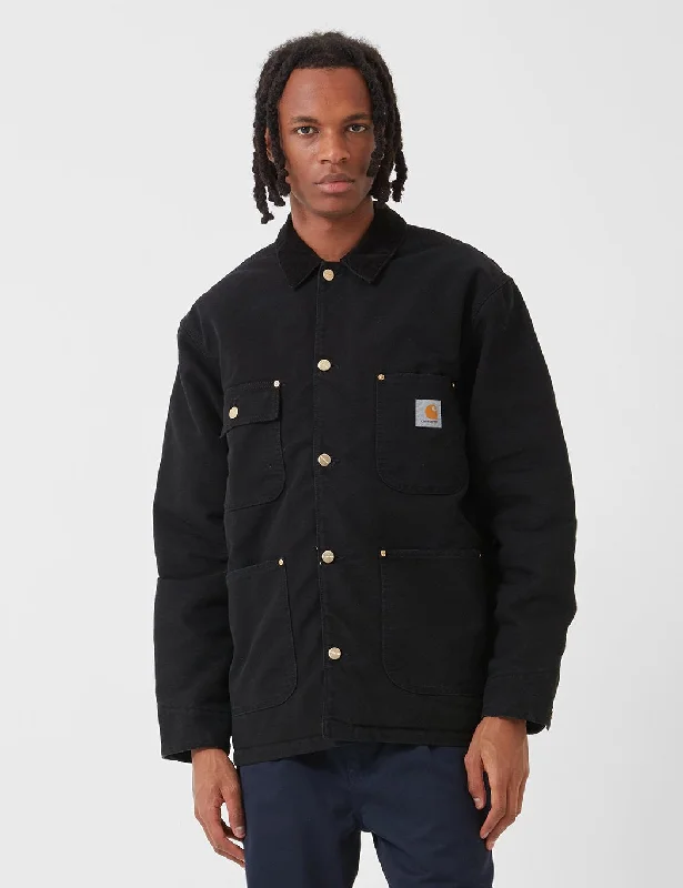 Carhartt-WIP OG Chore Coat - Black/Black