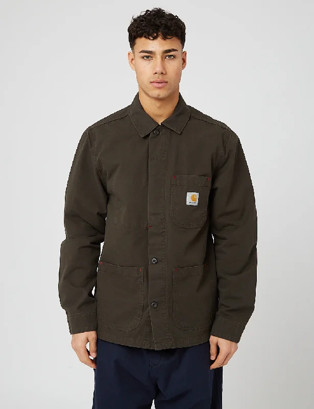 Carhartt-WIP Wesley Jacket - Stormcloud Brown