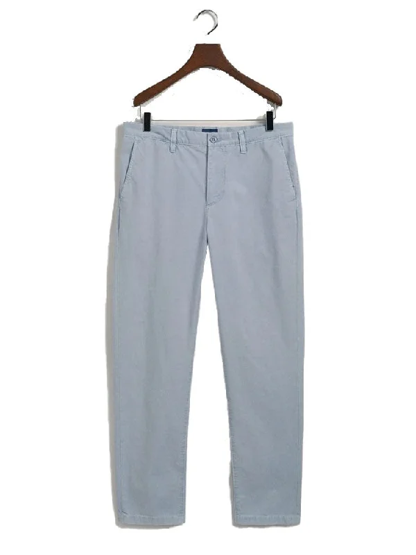 Allister Canvas Chinos - Muted Blue