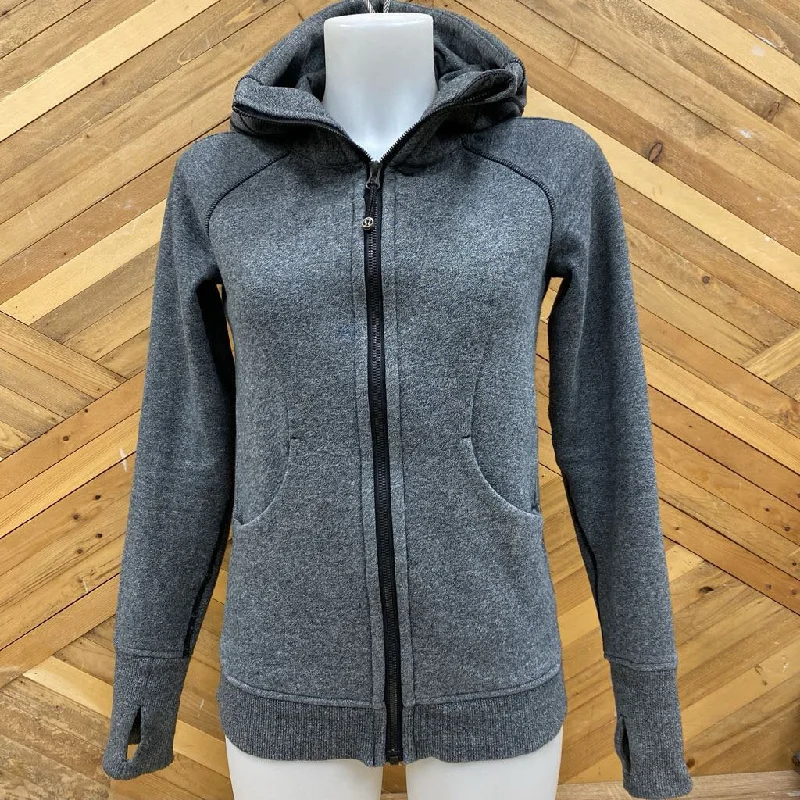 Lululemon - hooded sweater - MSRP $118: Grey-women-4