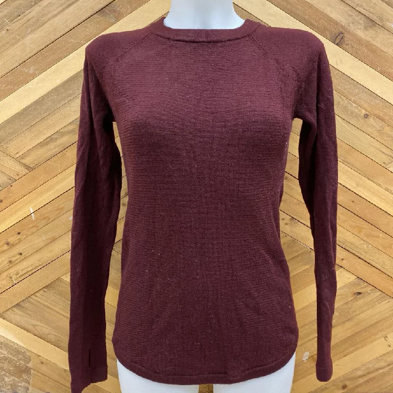 Lululemon- knit sweater- MSRP $128: Burgundy -women-MD