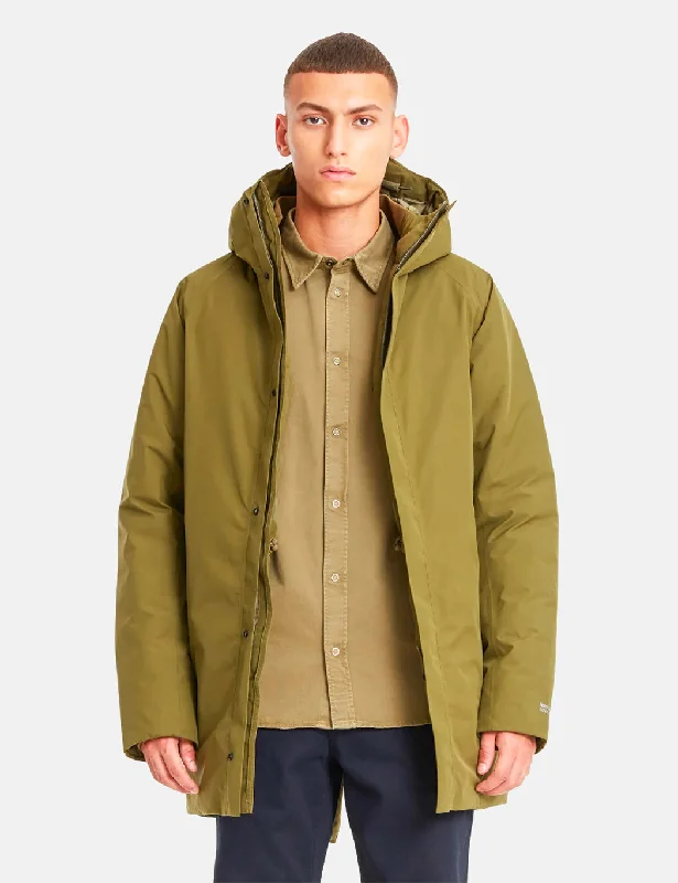 Norse Projects Rokkvi 4.0 Gore Tex Jacket - Sitka Green