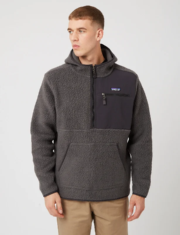 Patagonia Retro Pile Pullover Fleece Jacket  - Forge Grey