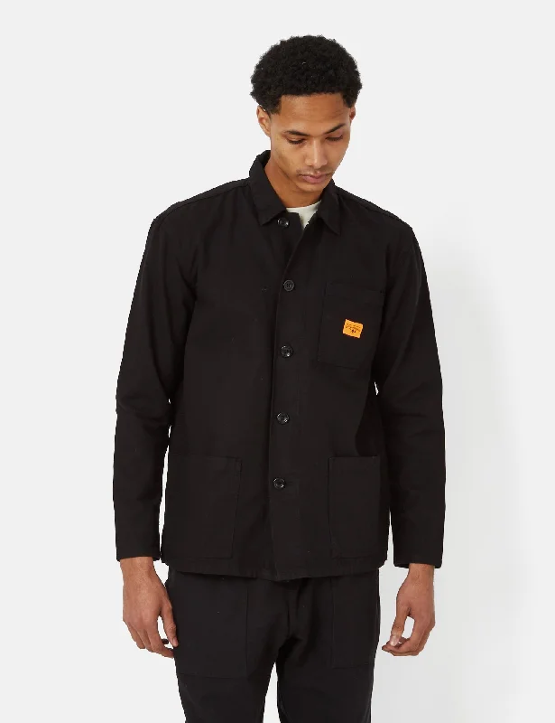 Service Works Coverall Jacket (Canvas) - Black