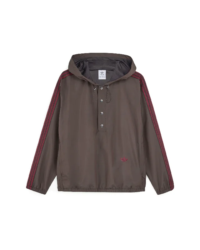 Wales Bonner Nylon Anorak - Brown