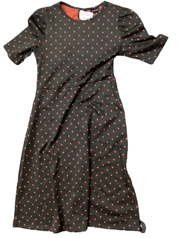 Polkadot Pattern Dress Casual Midi Who What Wear, Size S