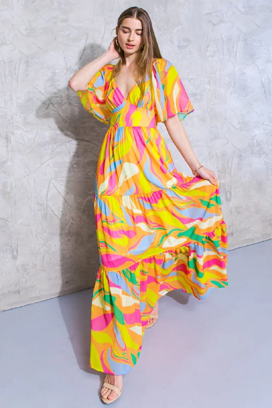 EVER SO SWEET WOVEN MAXI DRESS