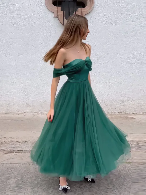 Off The Shoulder Long Prom Dresses, Simple 2023 Prom Dresses, School Party Dirl Dresses