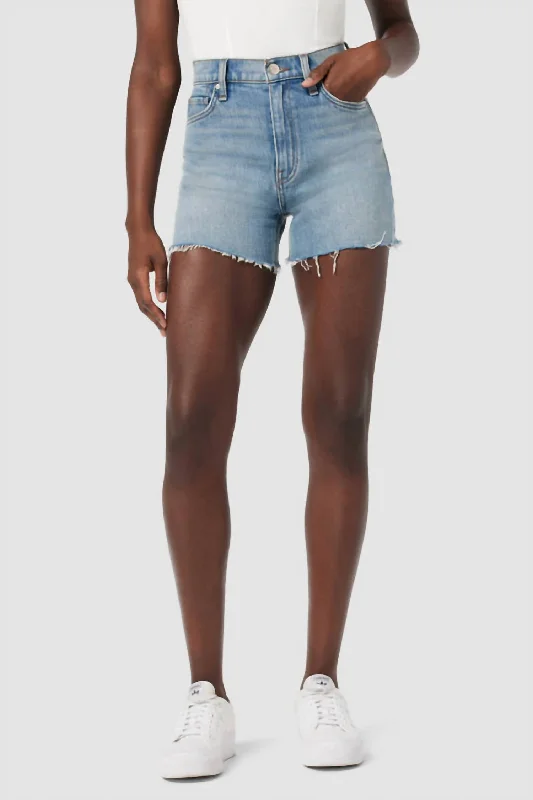 Women's Harlow High Rise Short In Ocean Air